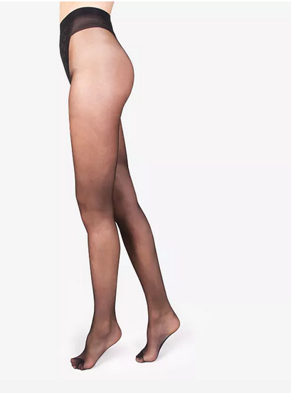 Panty lycra liso 20 Den 3D con bikini